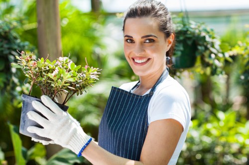Beautiful Uxbridge garden showcasing vibrant flowers and greenery